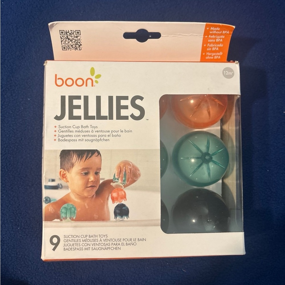 Jellies Suction Cup Bath Toys - Multicolor